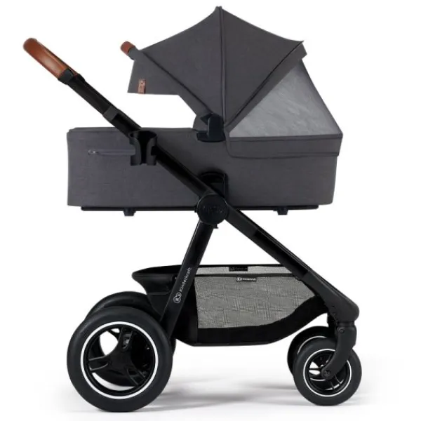 Kinderkraft Everyday 2 in 1 Dark Grey> Wandelwagens|Complete Kinderwagens