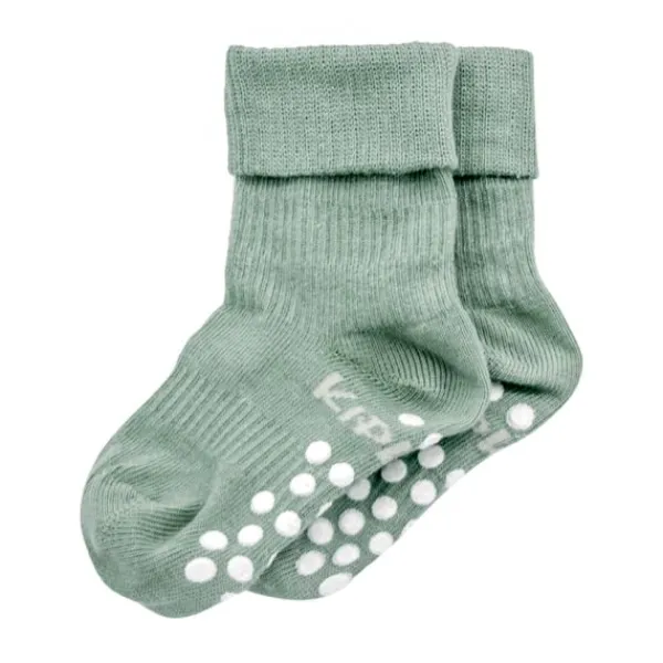 Kipkep Blijf-Sokjes - 12-18 Mnd - Pale Green> Sokjes