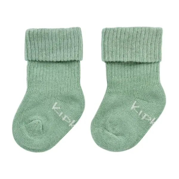 Kipkep Blijf-Sokjes - Prematuur - Pale Green> Sokjes