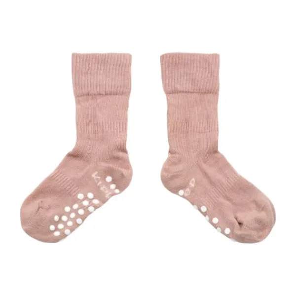 KipKep Blijf-Sokjes Antislip Dusty Clay 12-18mnd 12-18 maanden> Sokjes