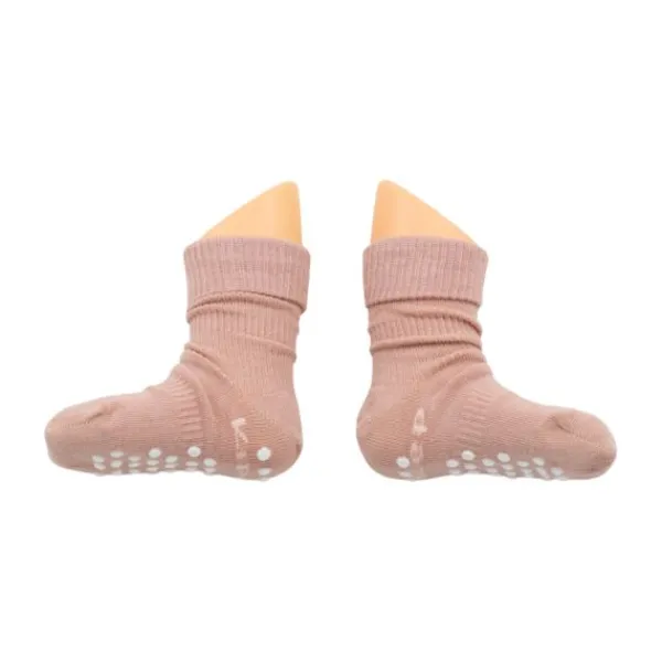 KipKep Blijf-Sokjes Antislip Dusty Clay 12-18mnd 12-18 maanden> Sokjes