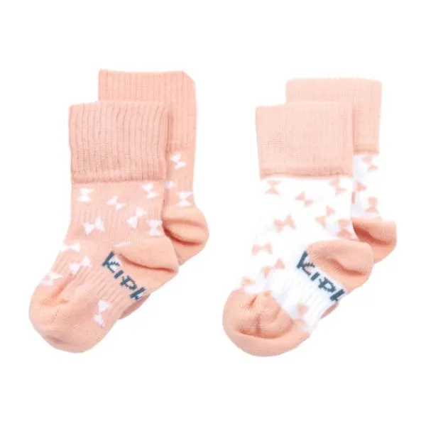 KipKep Blijf-Sokjes Dusty Clay 12-18mnd 2-Pack 12-18 maanden> Sokjes