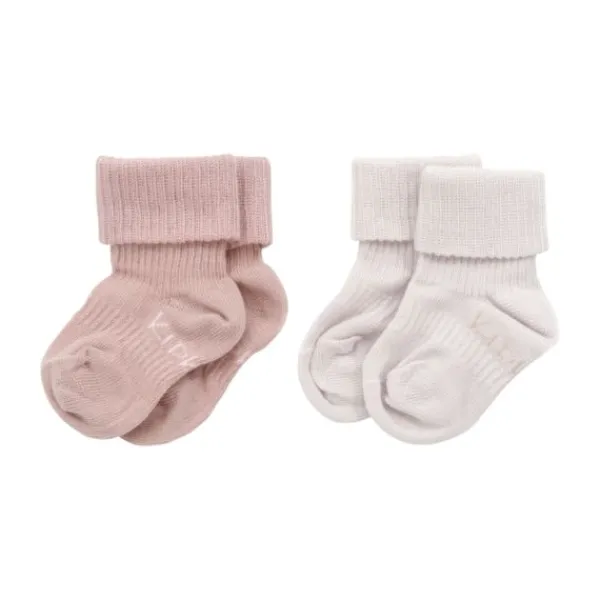 KipKep Blijf-Sokjes Dusty Clay 12-18mnd 2-Pack 12-18 maanden> Sokjes