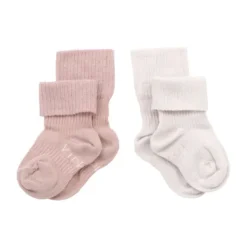 KipKep Blijf-Sokjes Dusty Clay 12-18mnd 2-Pack 12-18 maanden><noscript><img width=