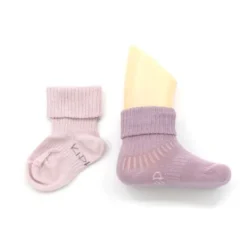 KipKep Blijf-Sokjes Dusty Clay 12-18mnd 2-Pack 12-18 maanden><noscript><img width=