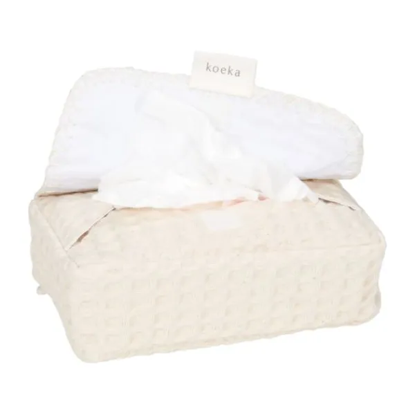Koeka Hoes Voor Babydoekjes Antwerp Shadow Green> Billendoekjes Boxen