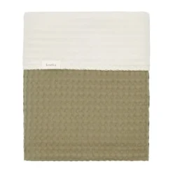 Koeka Ledikantdeken Cotton Fleece Wafel Amsterdam Sand><noscript><img width=