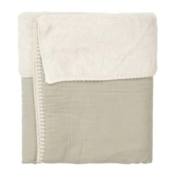 Koeka Wiegdeken Teddy Faro Caffe 75 x 100 cm> Wiegdekens