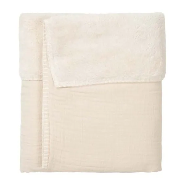 Koeka Wiegdeken Teddy Faro Caffe 75 x 100 cm> Wiegdekens
