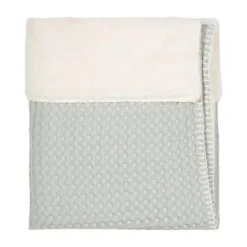 Koeka Wiegdeken Wafel/Teddy Oslo Sand/Pebble><noscript><img width=