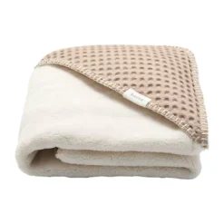 Koeka Wikkeldeken Teddy Waffle Natural><noscript><img width=