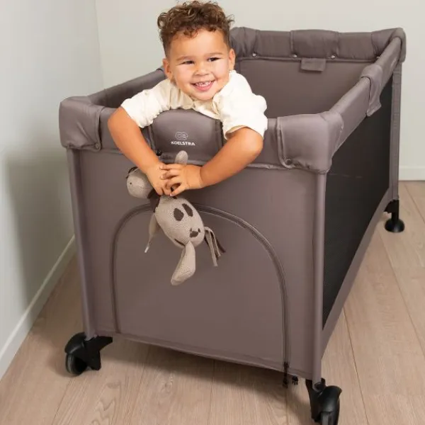Koelstra Travelsleeper T5 Campingbedje Met Verhoger> Inklapbare Reis Boxen|Inklapbare Reis Boxen
