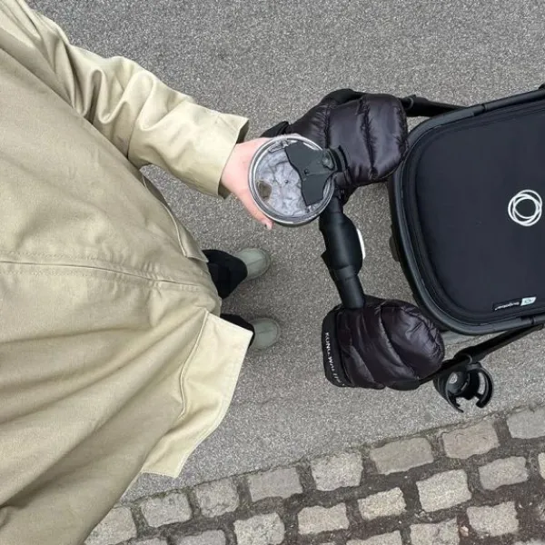 Kong Walther Kinderwagen Handschoenen- Østerbro - Tech Black> Accessoires Kinderwagens|Accessoires Tweeling/Duo