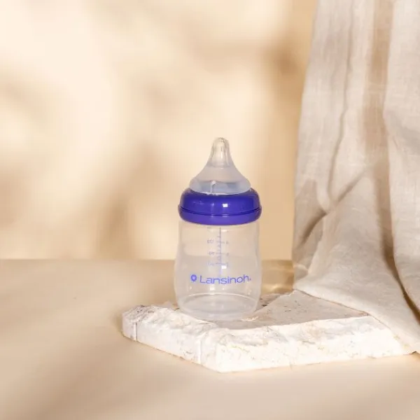 Lansinoh Fles Met Natural Wave Speen 240 ml> Flessen