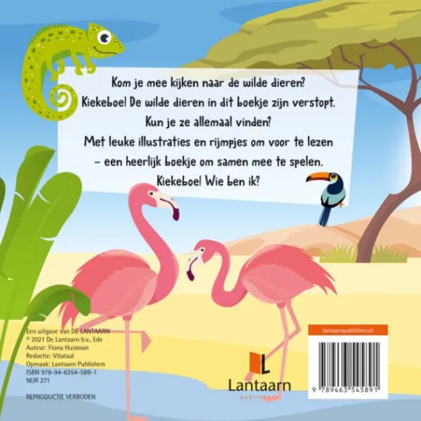 Lantaarn Mijn Kiekeboek - Wilde Dieren> Boeken