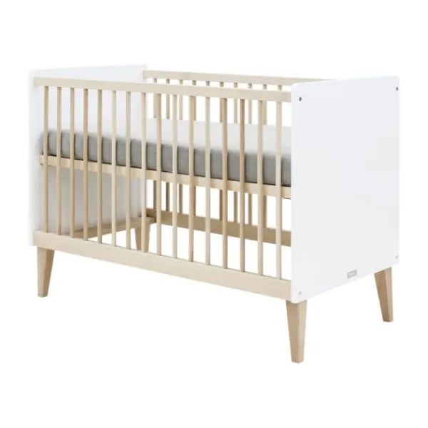 Ledikant 60-120 Indy White/Naturel> Ladekasten|Ledikanten