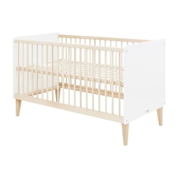 Ledikant 60-120 Indy White/Naturel> Ladekasten|Ledikanten
