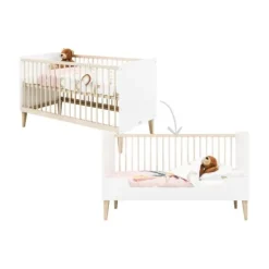 Ledikant 60-120 Indy White/Naturel><noscript><img width=