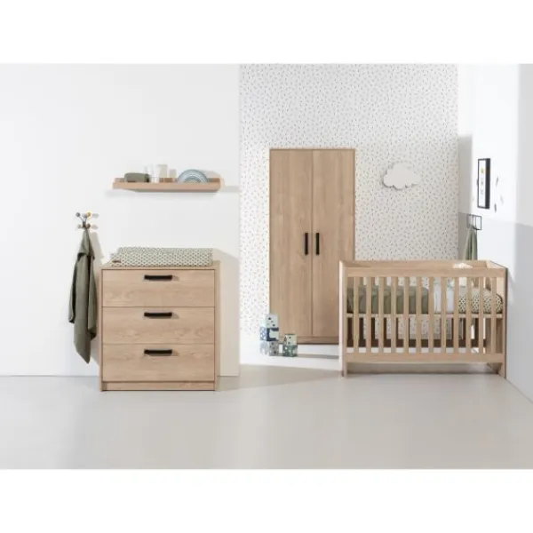 Europe Baby Ledikant 70-140 Nova Eiken> Ladekasten|Ledikanten