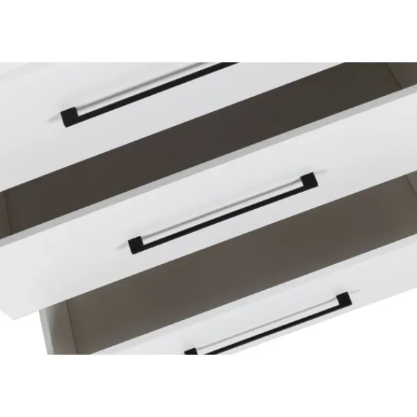 Ledikant 60 x 120 - Commode 3 Laden - Hanglegkast Jewel> Complete Babykamers|Ladekasten