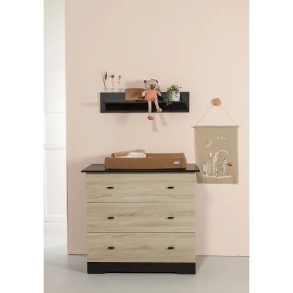 Ledikant 60 x 120 Basalt> Complete Babykamers|Ladekasten
