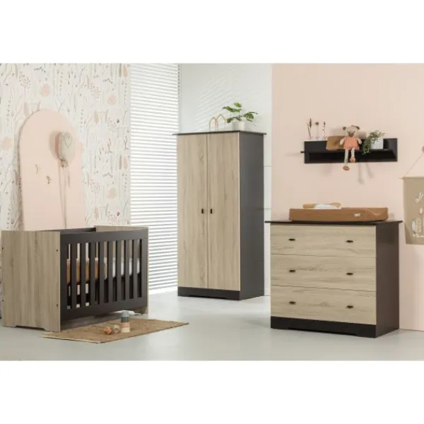 Ledikant 60 x 120 Basalt> Complete Babykamers|Ladekasten