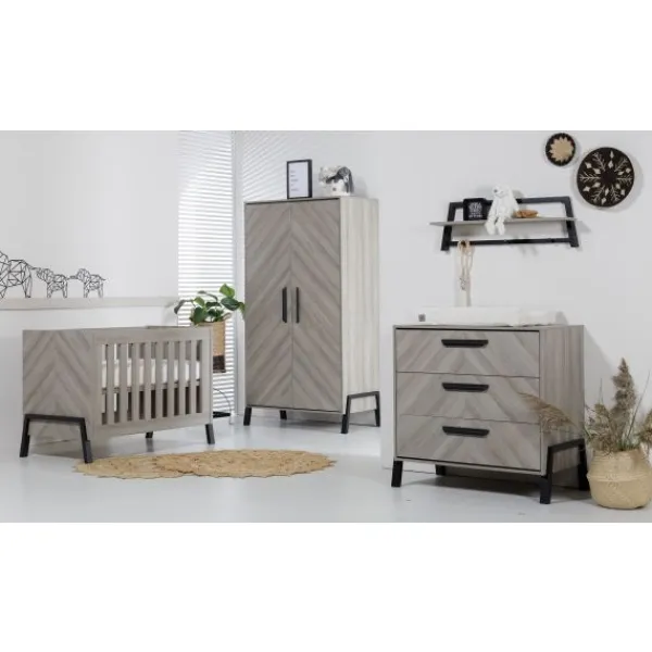 Ledikant 60 x 120 Havana> Complete Babykamers|Ladekasten