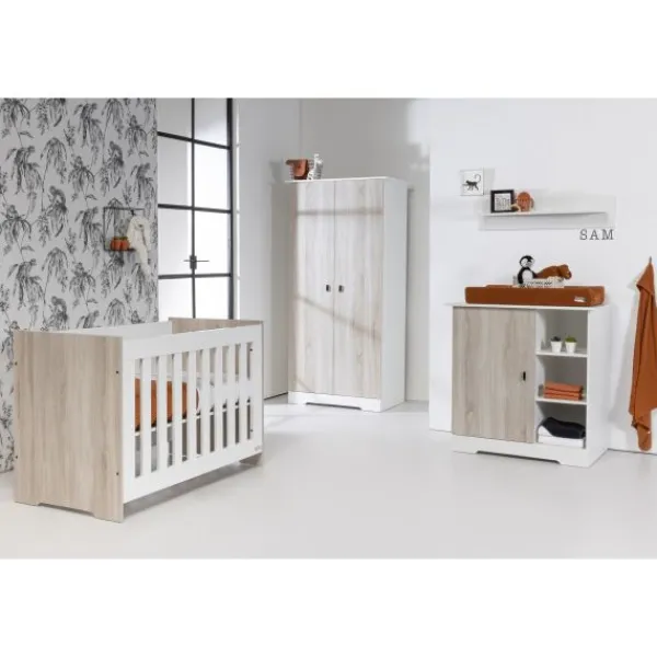 Ledikant 60 x 120 Rock> Complete Babykamers|Ladekasten