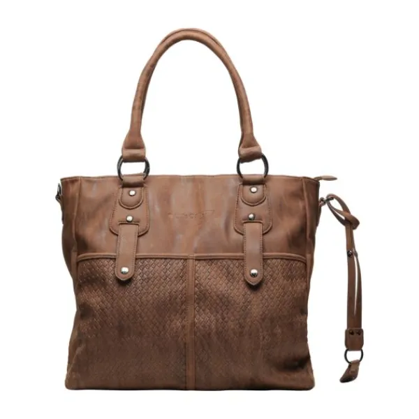 Little Company Diaperbag Vienna Cognac> Lederlook Tassen|Accessoires Kinderwagens