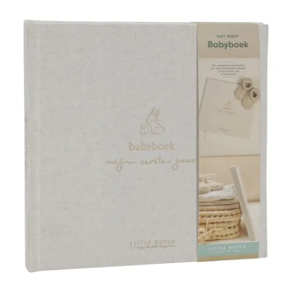 Little Dutch Babyboek 'Mijn eerste jaar' Baby Bunny FSC> Boeken