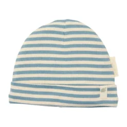 Little Dutch Babymuts - 0-3 Mnd - Size 1 - Stone Blue Stripe><noscript><img width=