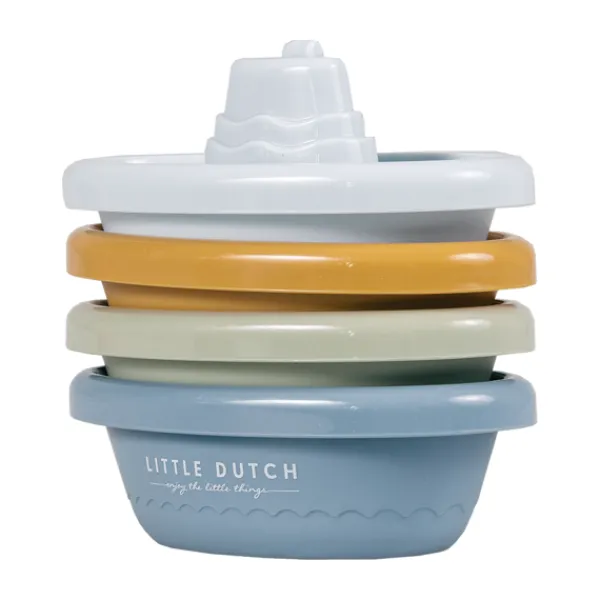 Little Dutch Bad Bootjes Blauw> Badspeelgoed