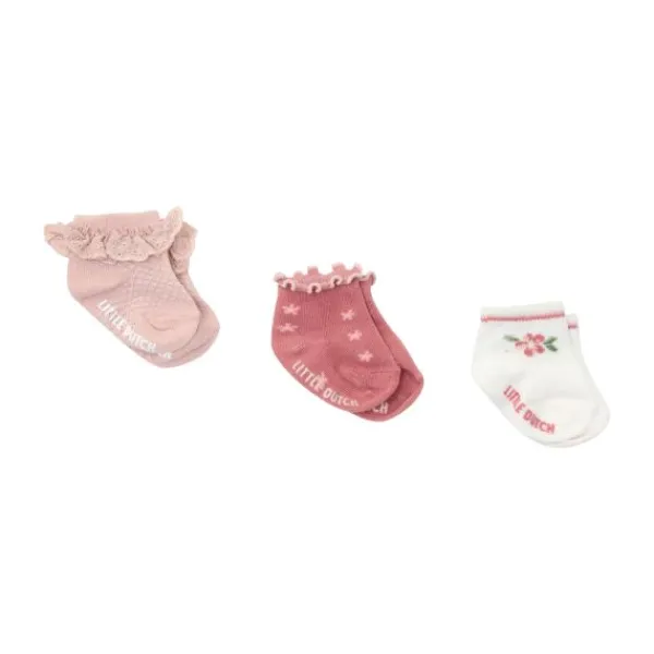 Little Dutch Fairy Garden Sokken - Set Van 3 - Maat 44/56 - Multi> Sokjes