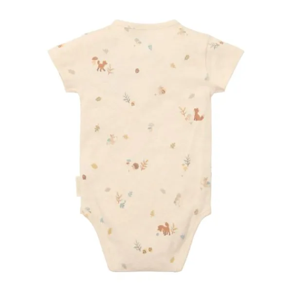 Little Dutch Forest Nature Romper Korte Mouw - Maat 50> Rompertjes