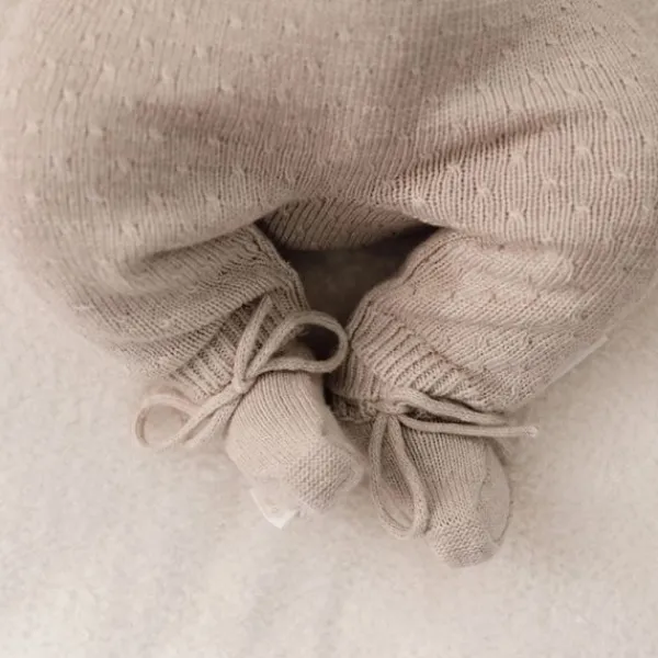 Little Dutch Gebreid Boxpakje - Soft Beige Melange> Boxpakjes