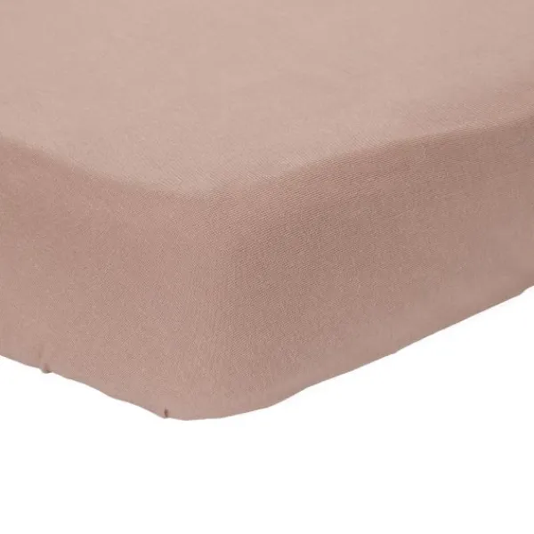 Little Dutch Hoeslaken Ledikant Pure Pink Blush 60 x 120 cm> Hoeslakens