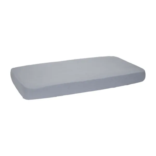 Little Dutch Hoeslaken Wieg Pure Denim Blue 40 x 80 cm> Accessoires Wiegen|Hoeslakens