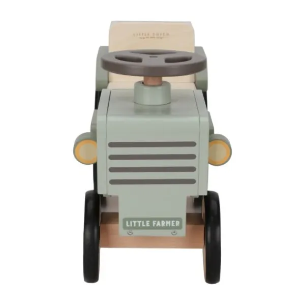 Little Dutch Houten 4-Wieler Tractor Little Farm FSC> Loopauto's
