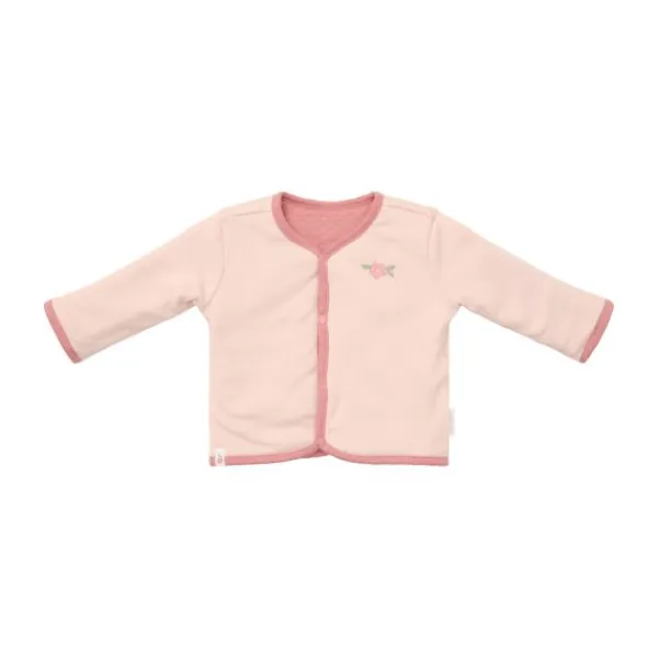 Little Dutch Jasje Omkeerbaar - Maat 44 - Pink Blush> Jasjes
