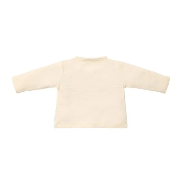 Little Dutch Lange Mouw Overslag T-Shirt - Maat 56 - Creme> Shirtjes