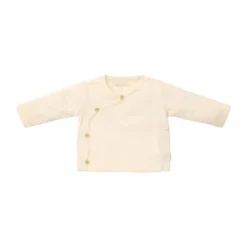 Little Dutch Lange Mouw Overslag T-Shirt - Maat 56 - Creme><noscript><img width=