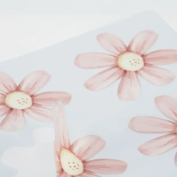 Little Dutch Muurstickers Flowers Fairy Garden - 3x A4 Size Sheets> Wand Decoratie