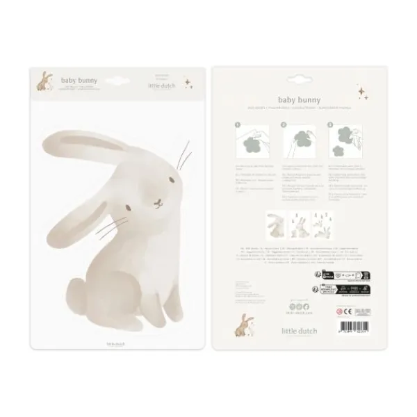 Little Dutch Muurstickers Baby Bunny> Wand Decoratie