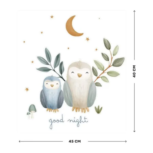 Little Dutch Muurstickers Good Night 45 x 40 cm> Wand Decoratie