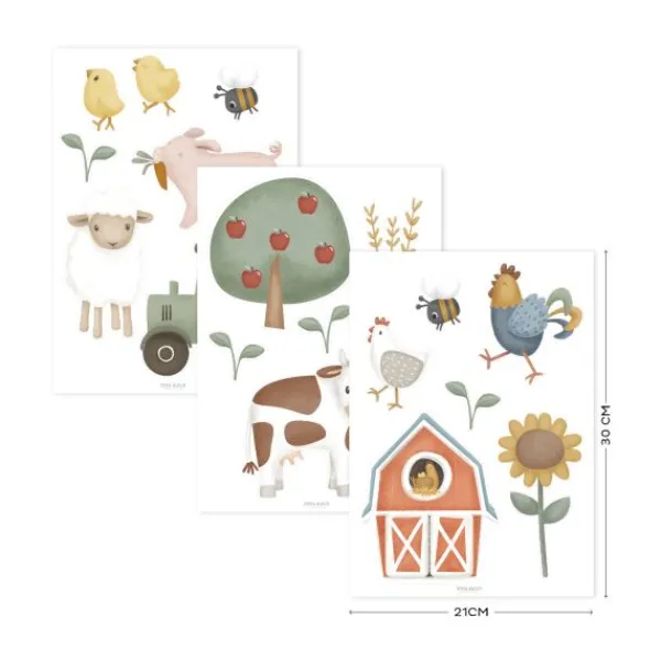 Little Dutch Muurstickers Little Farm> Wand Decoratie