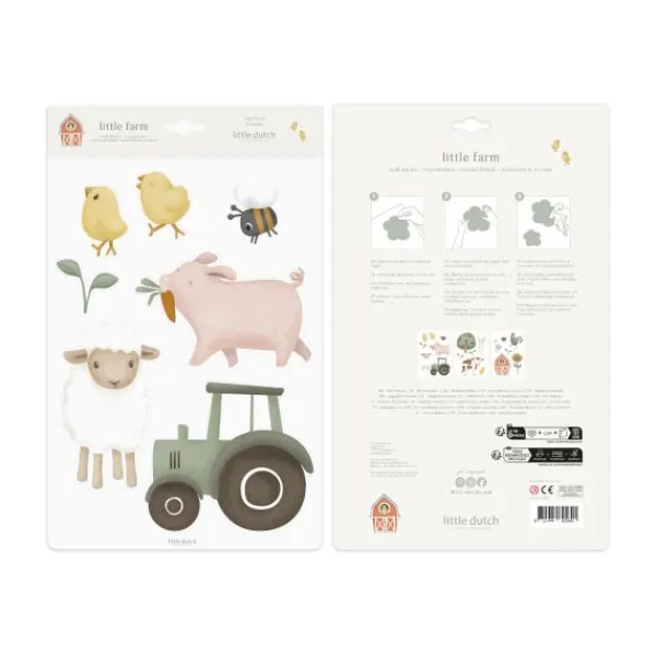 Little Dutch Muurstickers Little Farm> Wand Decoratie
