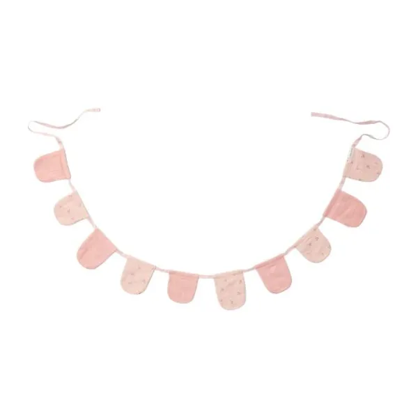 Little Dutch Pure Slinger Met Vlaggetjes - Soft Beige> Geboorte Decoratie
