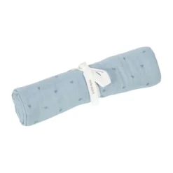 Little Dutch Pure Swaddle Doek XL - Hydrofiel - 120 x 120 cm - Soft Beige><noscript><img width=