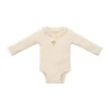 Little Dutch Romper Lange Mouw Little Farm Sand Melee 50> Rompertjes