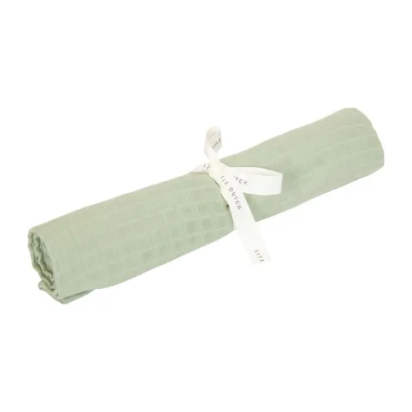 Little Dutch Swaddle Doek Hydrofiel Sage 120 x 120 cm> Multidoek